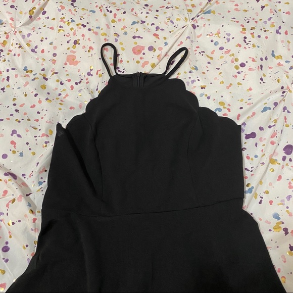 Halter Black Dress - Picture 3 of 5